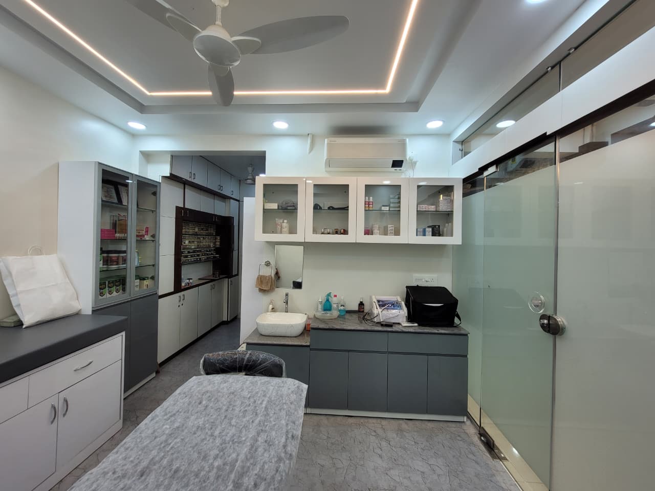In-house Ayurvedic pharmacy