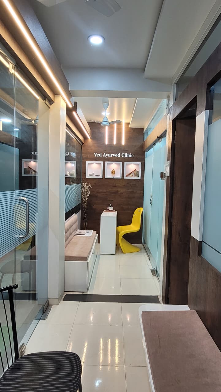 Clinic reception and waiting area